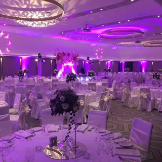 Hotel Crowne Plaza - luksuzna sala za doček