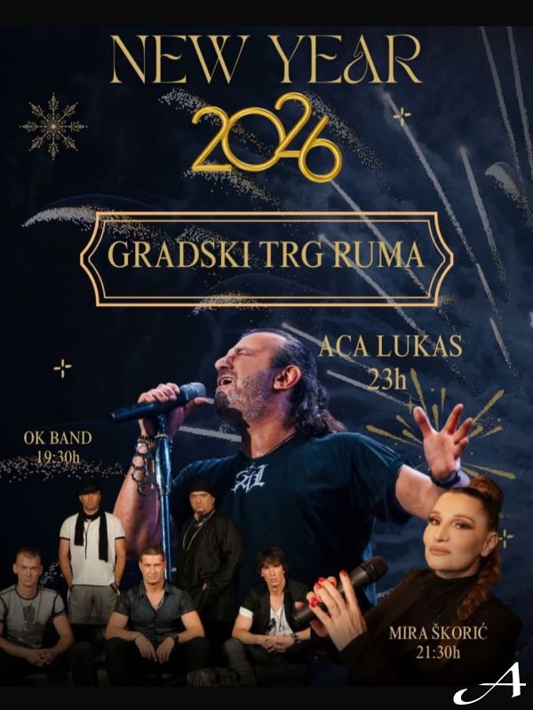 Aca Lukas Nova godina 2027