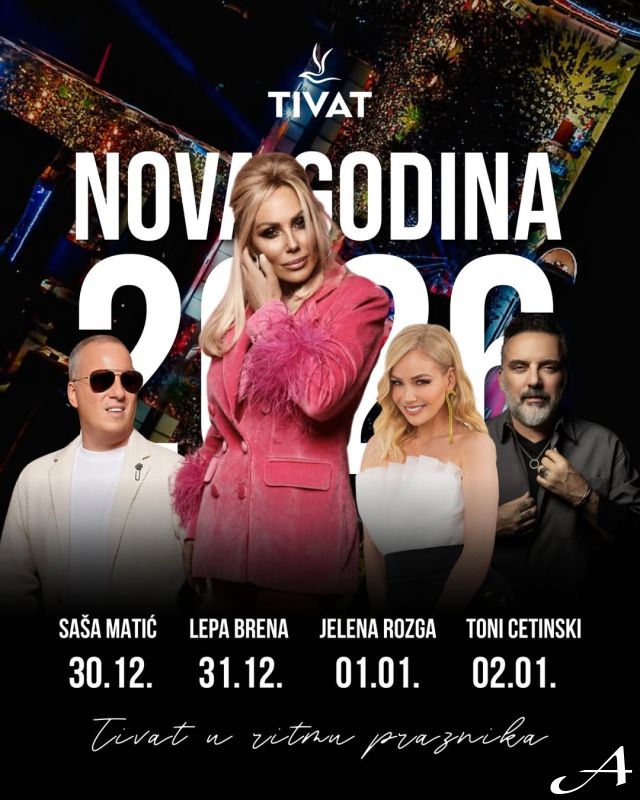 Lepa Brena Novogodišnji doček 2027