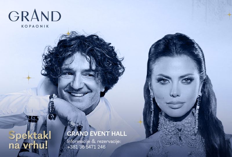 Spektakularan Doček Nove godine 2026 na Kopaoniku uz Gorana Bregovića i Bijelo dugme u Hotelu Grand